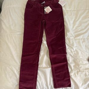 Red corduroy pants Hanna Andersson